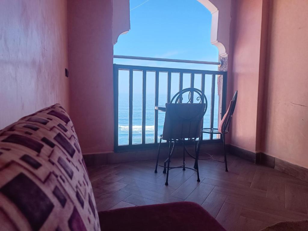 Balkón nebo terasa v ubytování Residence perle de l'ocean