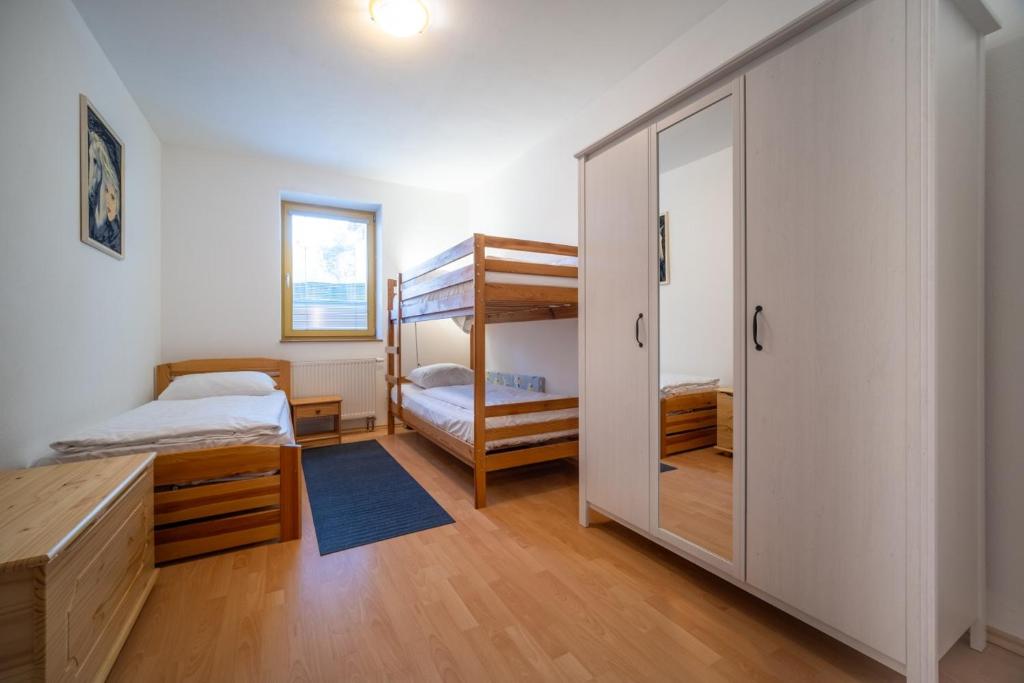 Postel nebo postele na pokoji v ubytování Apartment Riviera 500-15 Lipno Home