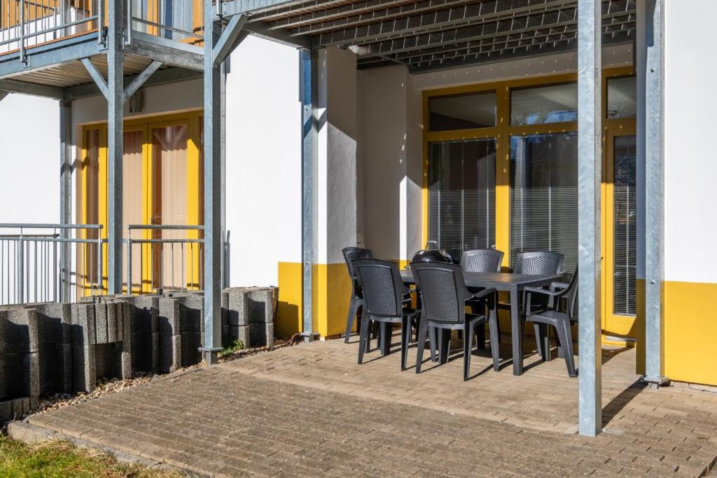 Balkón nebo terasa v ubytování Apartment Riviera 500-15 Lipno Home
