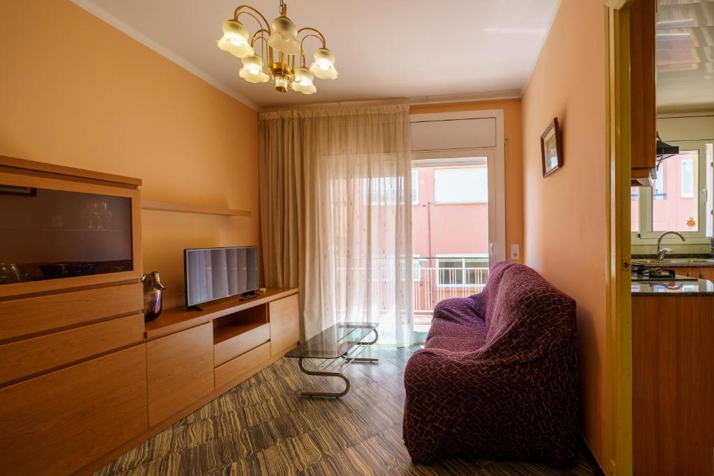TV a/nebo společenská místnost v ubytování HomeHolidaysRentals Pineda II