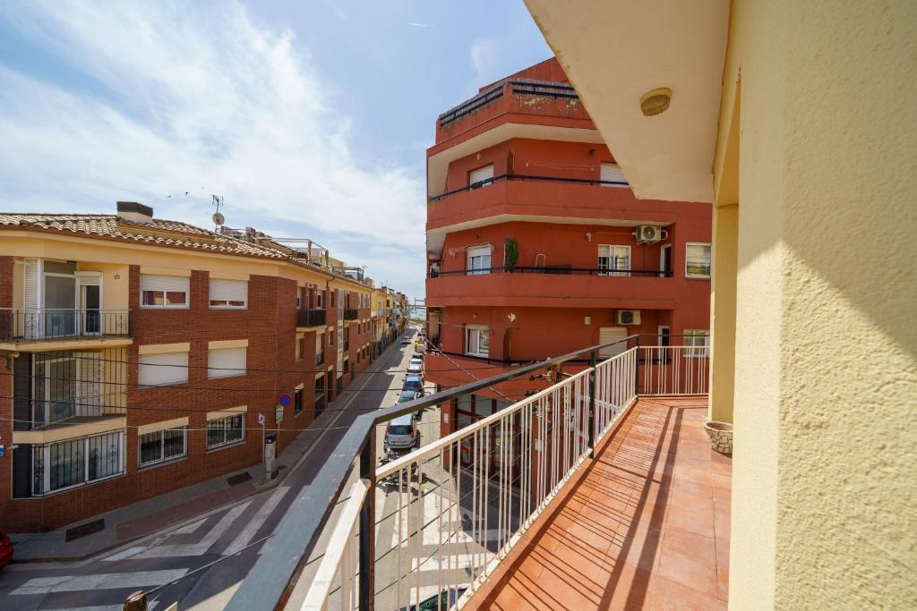 Balkón nebo terasa v ubytování HomeHolidaysRentals Pineda II