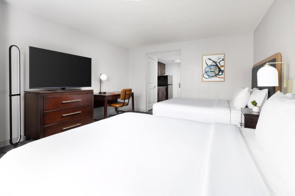 Homewood Suites by Hilton Manchester/Airport - Chambre Queen Avec 2 Lits Queen-Size