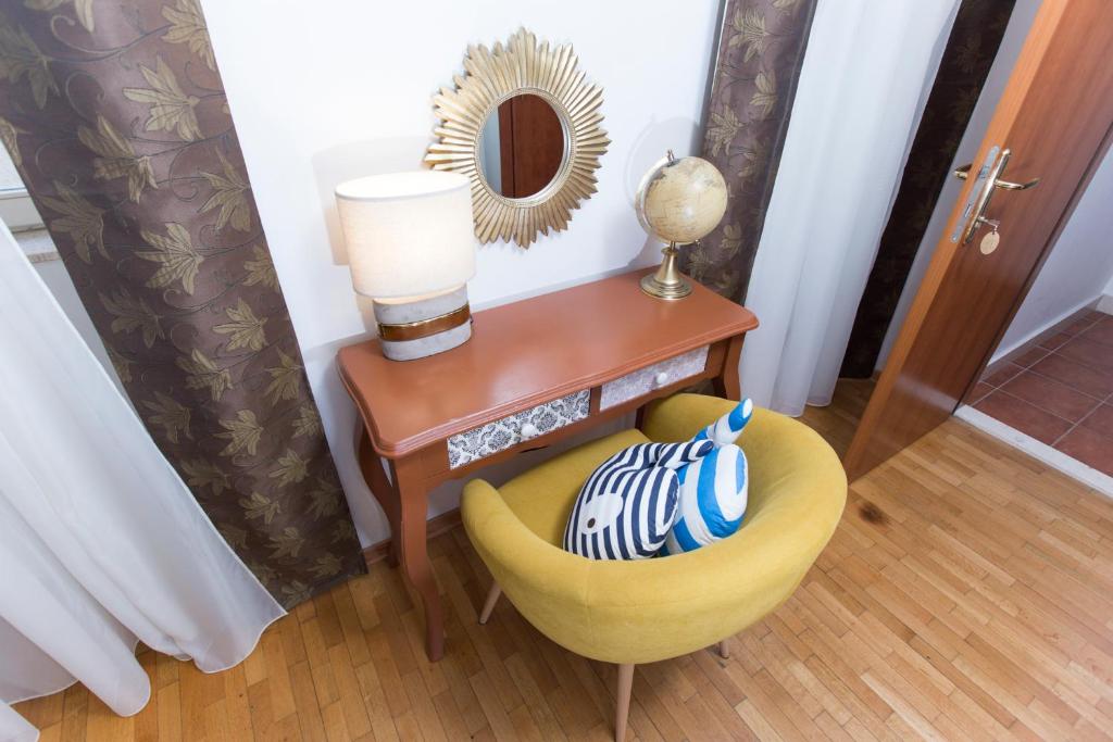 Posezení v ubytování Rooms Base