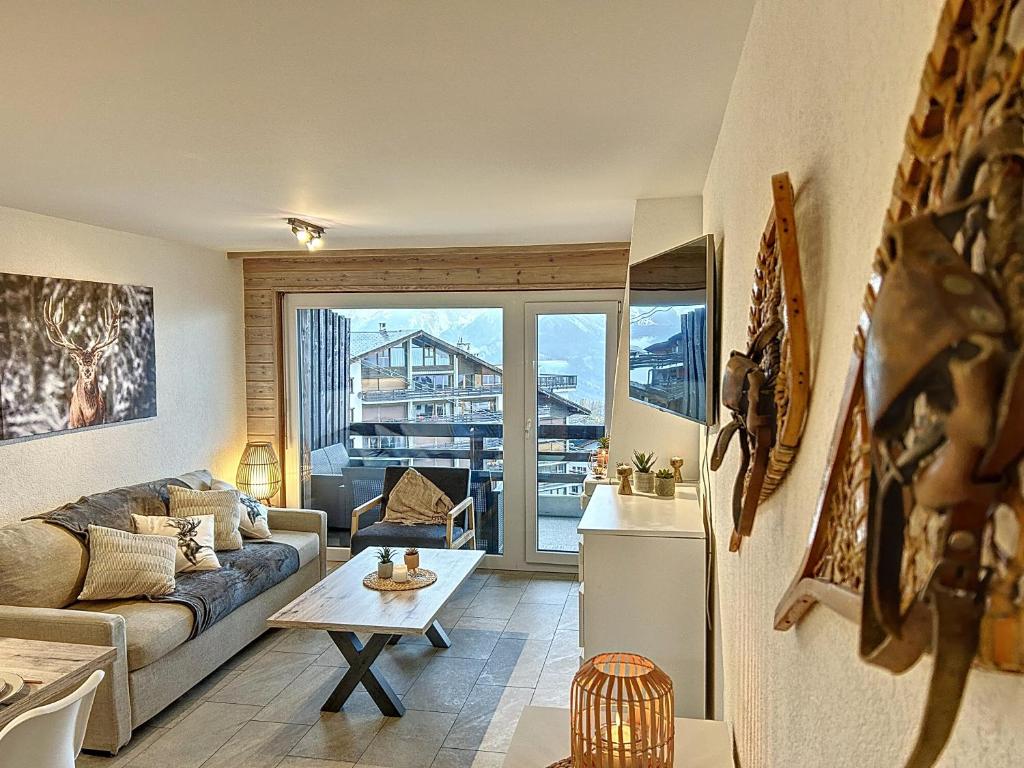 Haute-Nendaz - Ski-in/ski-out - Le Mont-Fort - Resim 1