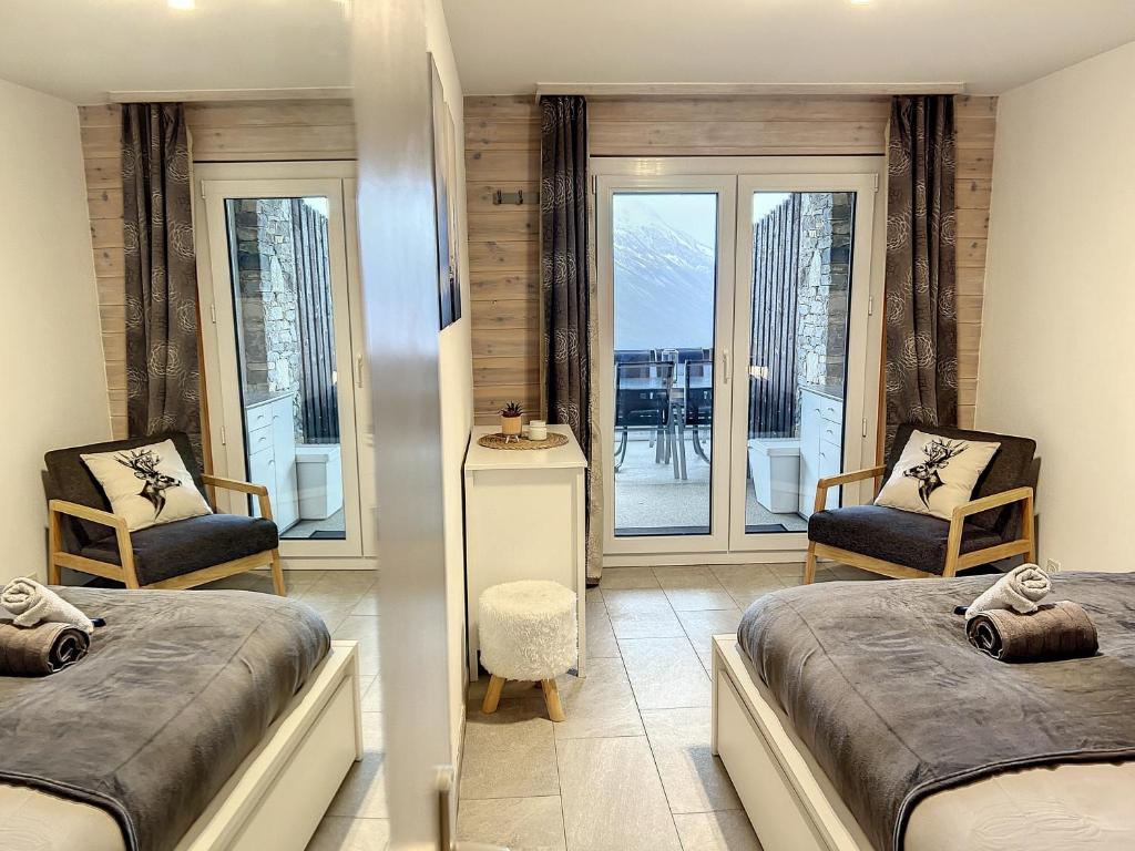 Haute-Nendaz - Ski-in/ski-out - Le Mont-Fort - Resim 19