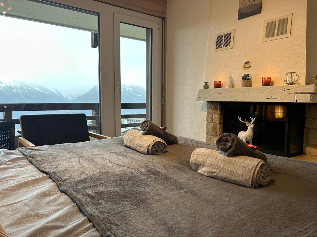 Haute-Nendaz - Ski-in/ski-out - Le Mont-Fort - Resim 20