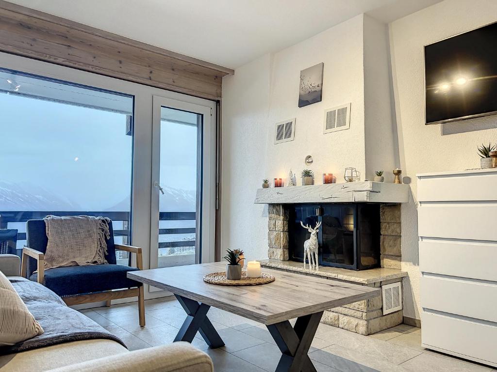 Haute-Nendaz - Ski-in/ski-out - Le Mont-Fort - Resim 5