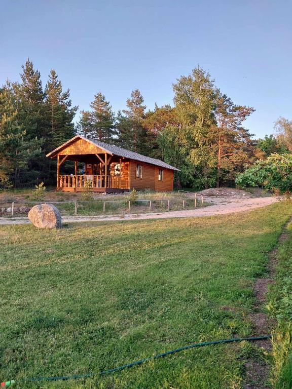 Zahrada ubytování Treimani Hoovimaja