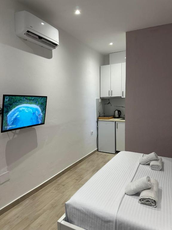 Kuchyň nebo kuchyňský kout v ubytování Elite Inn