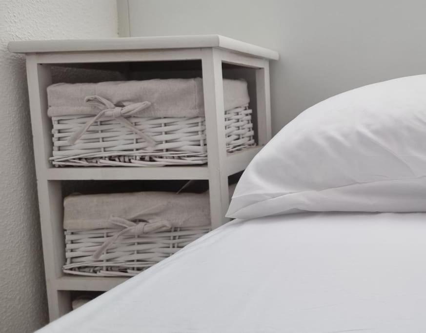 Postel nebo postele na pokoji v ubytování Coqueto Apartamento en la Playa