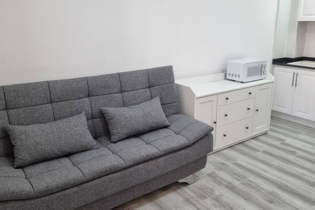 Kuchyň nebo kuchyňský kout v ubytování Coqueto Apartamento en la Playa
