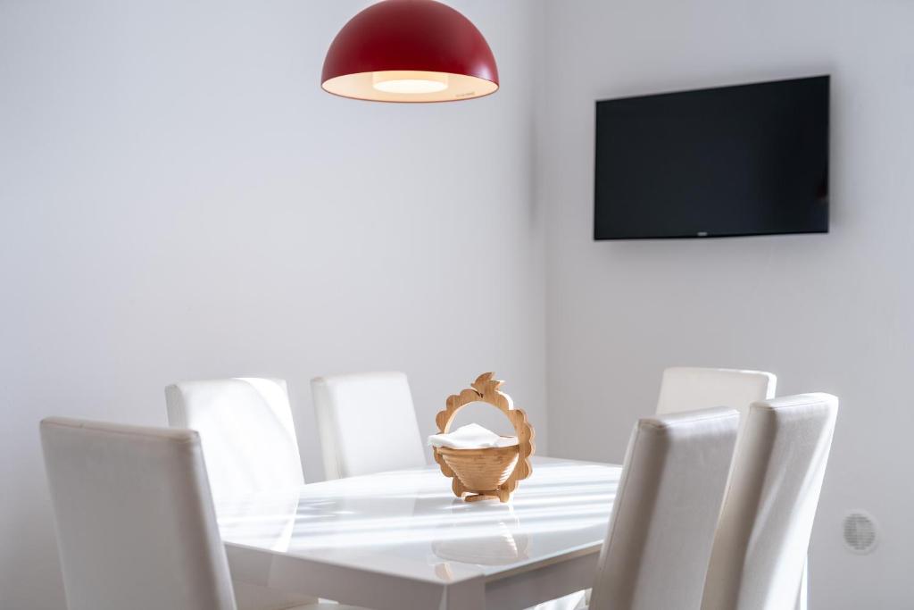 TV a/nebo společenská místnost v ubytování Accogliente casa a Pontassieve