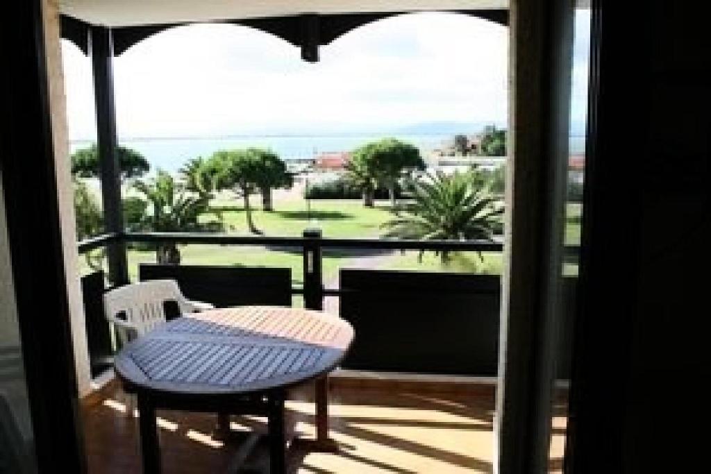 Balkón alebo terasa v ubytovaní Résidence Antigua - Appartement T2 Cabine 6 couchages LE BARCARES MAE-7944