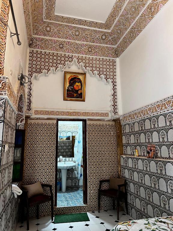 Posezení v ubytování Riad Palais D'Or