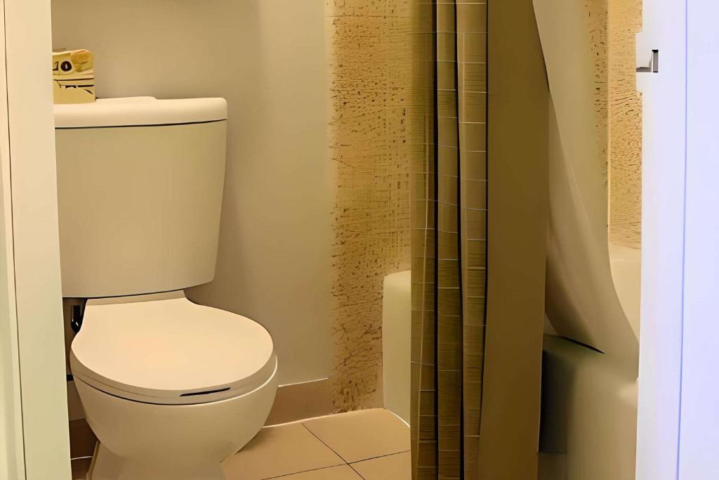 Rodeway Inn tesisinde bir banyo