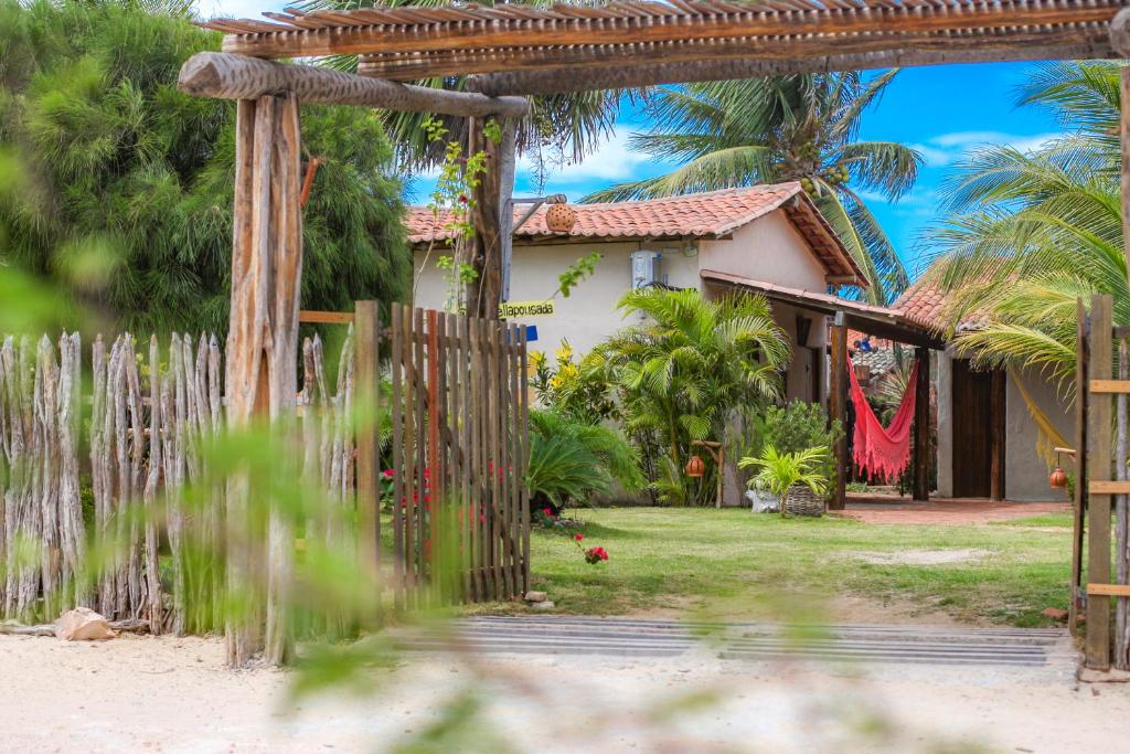Zahrada ubytování Pousada Vila Bella - Praia do Macapá