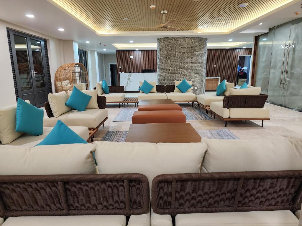 Posezení v ubytování Hotel 39 Jamaica