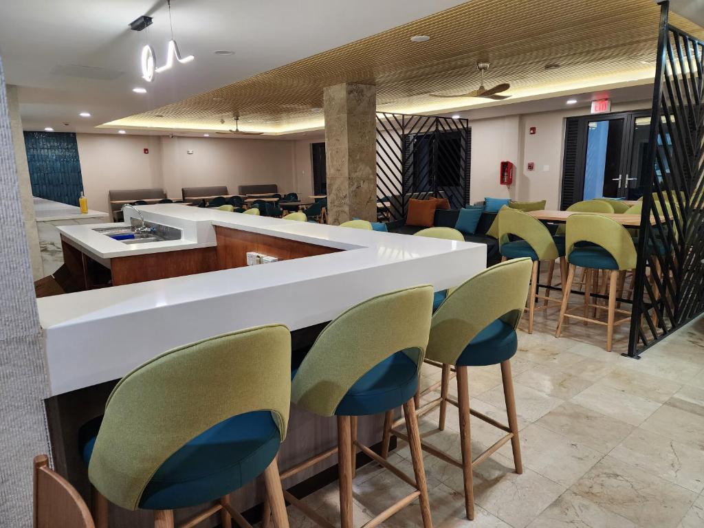 Posezení v ubytování Hotel 39 Jamaica