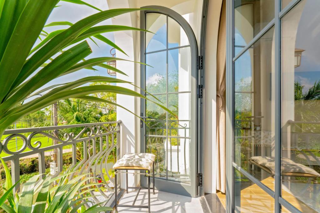 Balkón nebo terasa v ubytování Hoi An Pinus Boutique