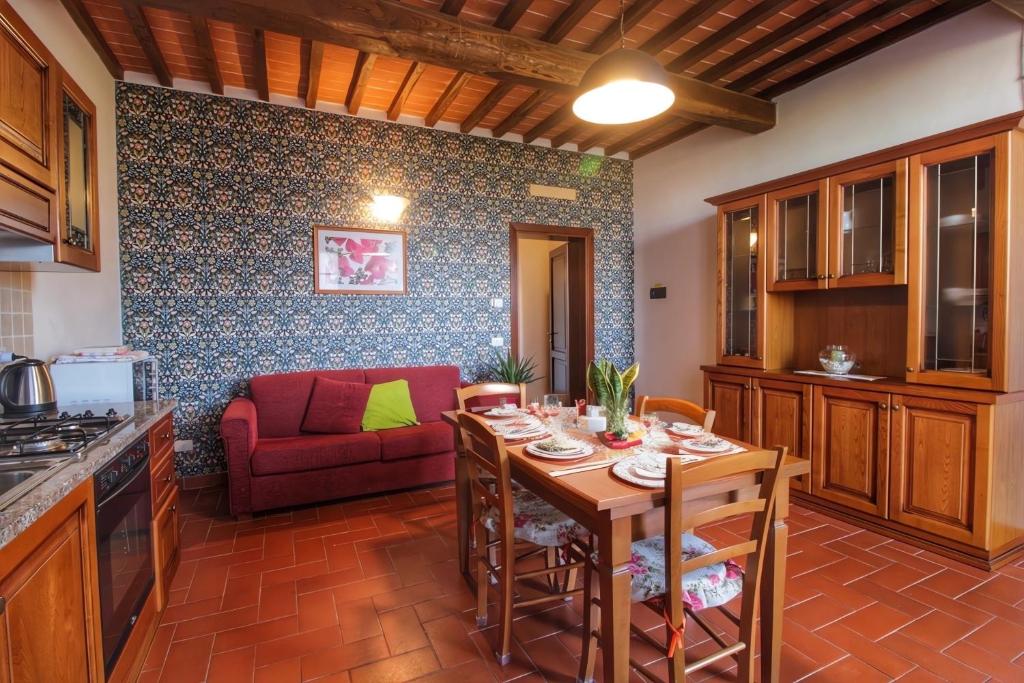 Kuchyň nebo kuchyňský kout v ubytování Corte Tommasi Residence