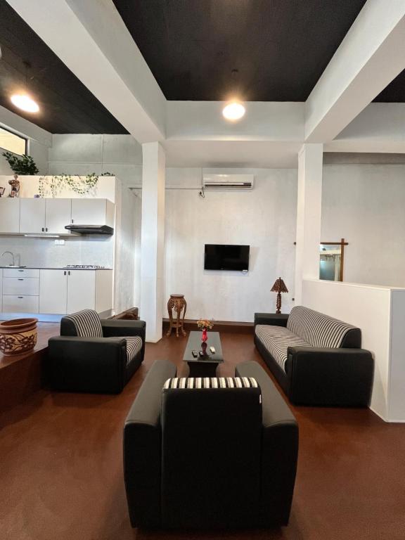 Posezení v ubytování 中国蒲公英民宿山景别墅与中餐Dandelion Guest house Villa with Mount View