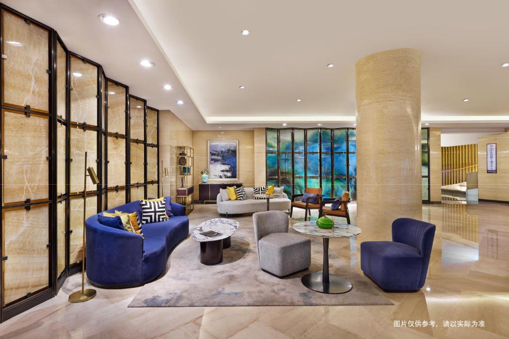 Posezení v ubytování Savills Residence Daxin Shenzhen Bay