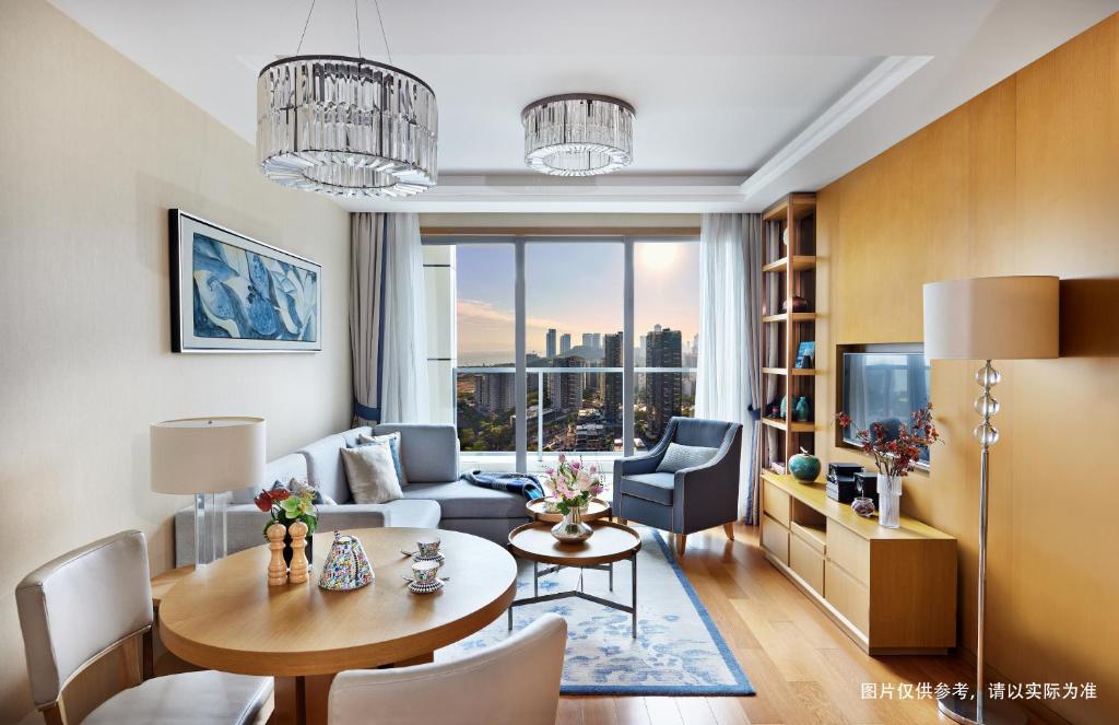 Posezení v ubytování Savills Residence Daxin Shenzhen Bay