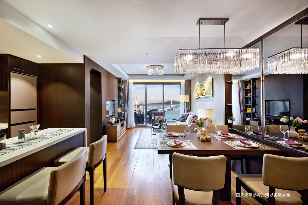 Posezení v ubytování Savills Residence Daxin Shenzhen Bay