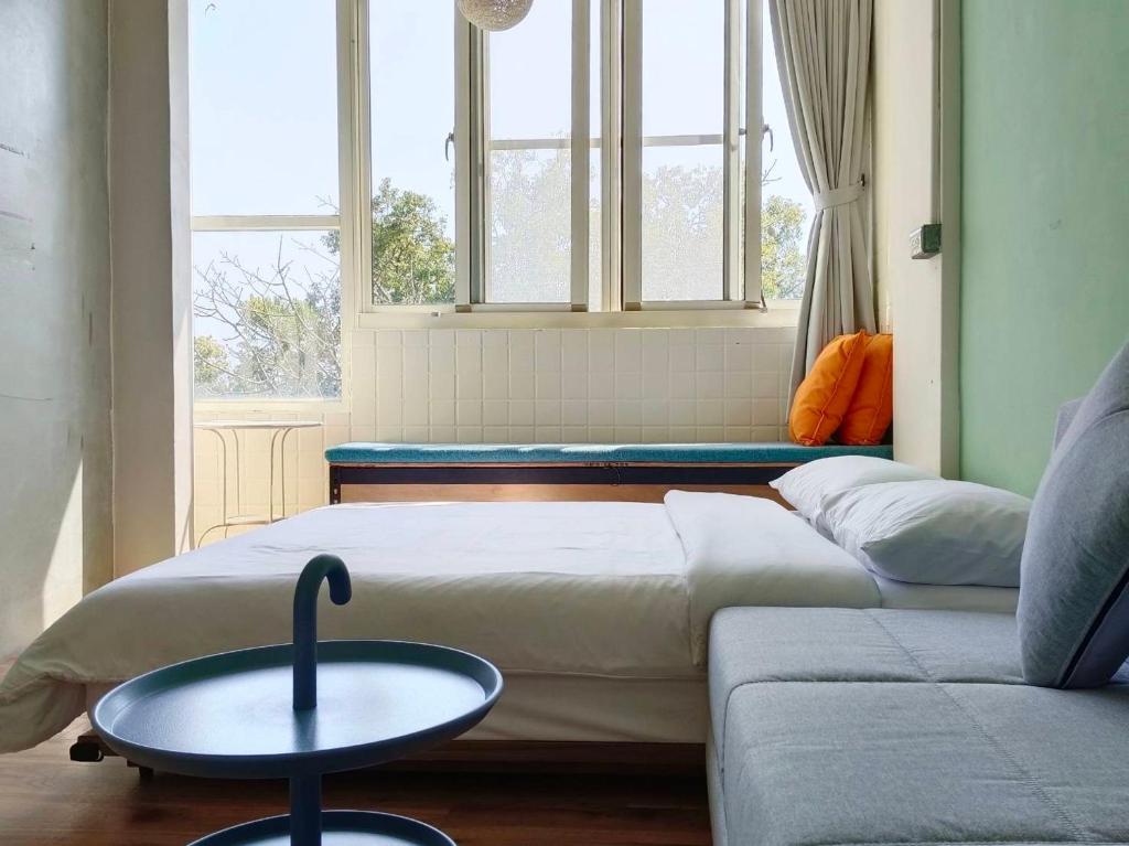 Posezení v ubytování 東海小時光 Tong Hai Time Homestay