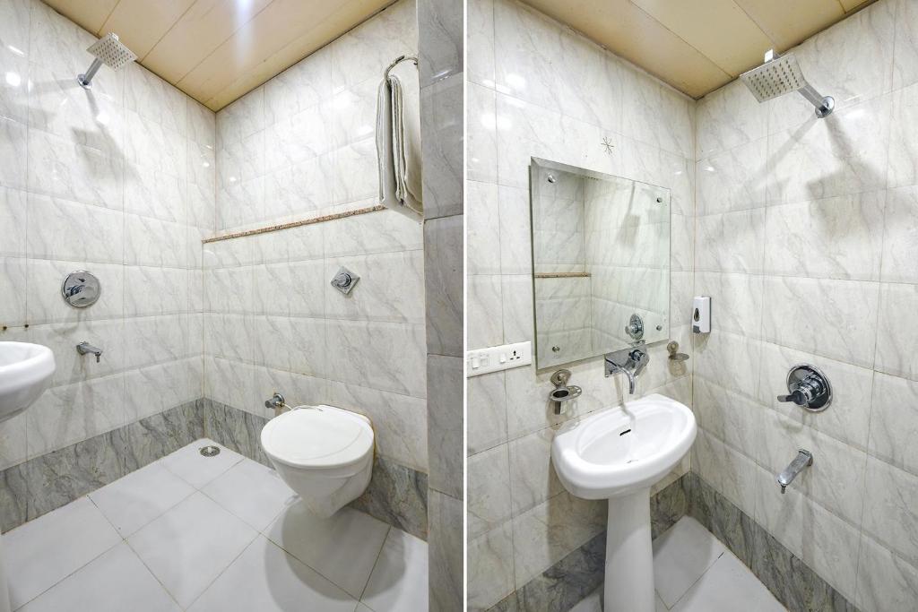 Koupelna v ubytování FabHotel Ess Pee Grand