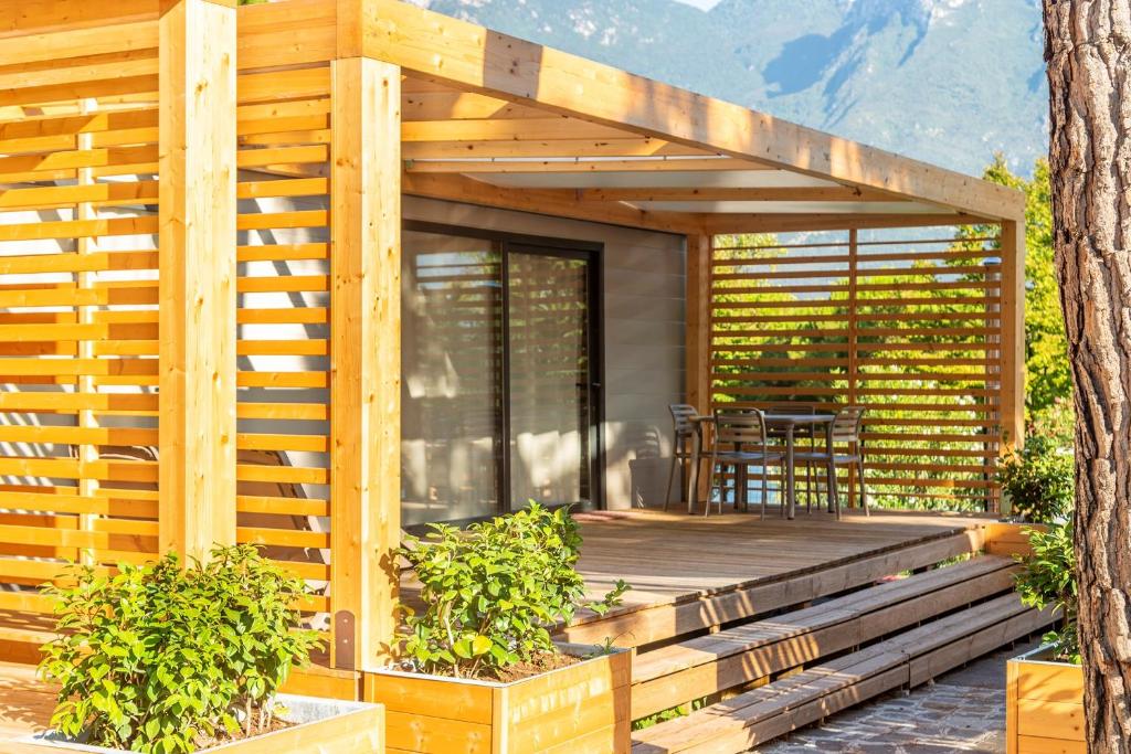 Zahrada ubytování Camping Park Garda