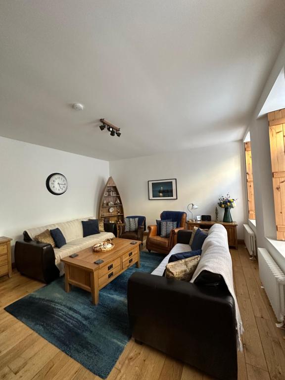 Posezení v ubytování Coastal Cottage - Cellardyke Anstruther