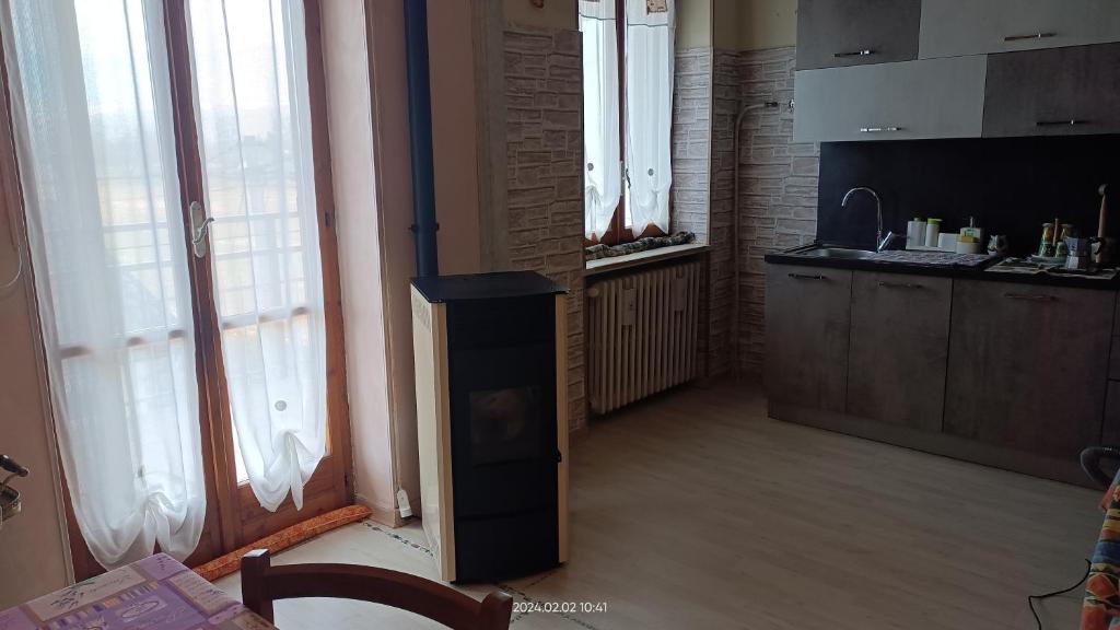 Kuchnia lub aneks kuchenny w obiekcie La Magnolia B&B