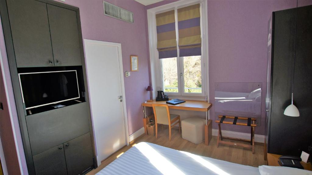 Hôtel de charme L'Orée du Parc - Double Room With Garden View