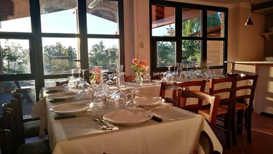 A restaurant or other place to eat at Agriturismo Cornieto