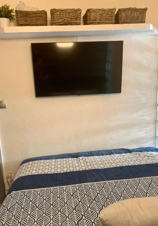 Posteľ alebo postele v izbe v ubytovaní Appartement Vue Mer - RDC - Parking Privé - Meublé Tourisme 4 étoiles