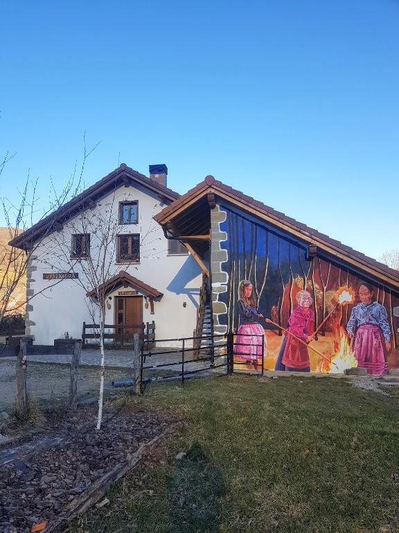 Budova, kde se the country house nachází