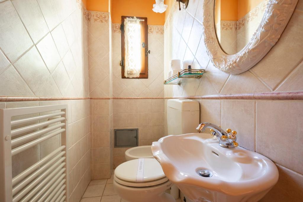 Kúpeľňa v ubytovaní Ruote Apartment first
