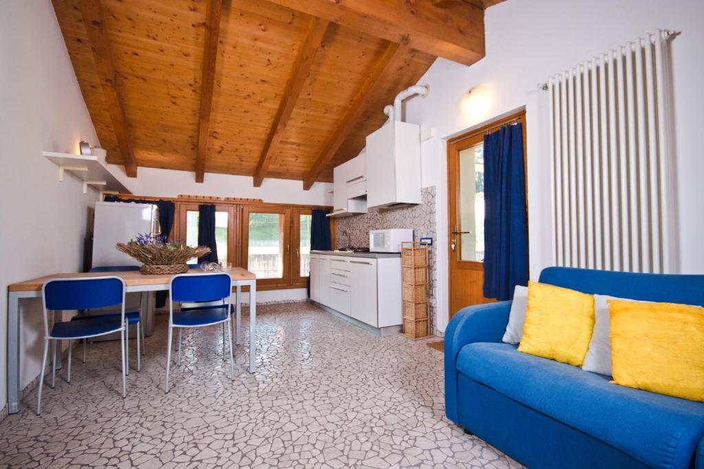 Kuchyň nebo kuchyňský kout v ubytování Hotel Martinelli
