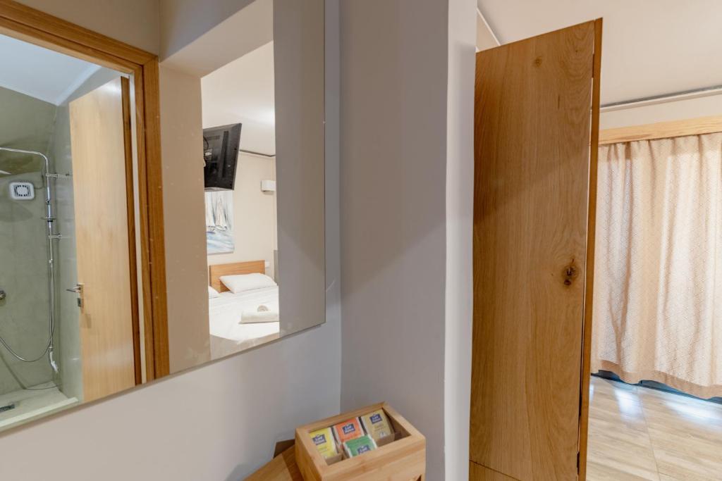 Koupelna v ubytování Zama Suites