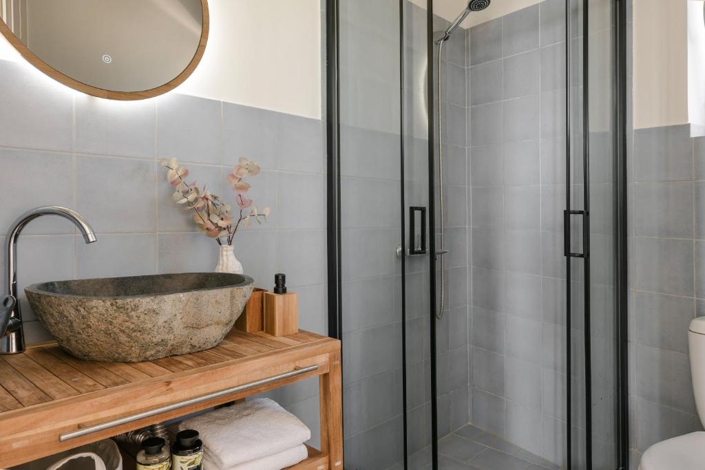 Koupelna v ubytování Absolute Villa by Stylish Stays