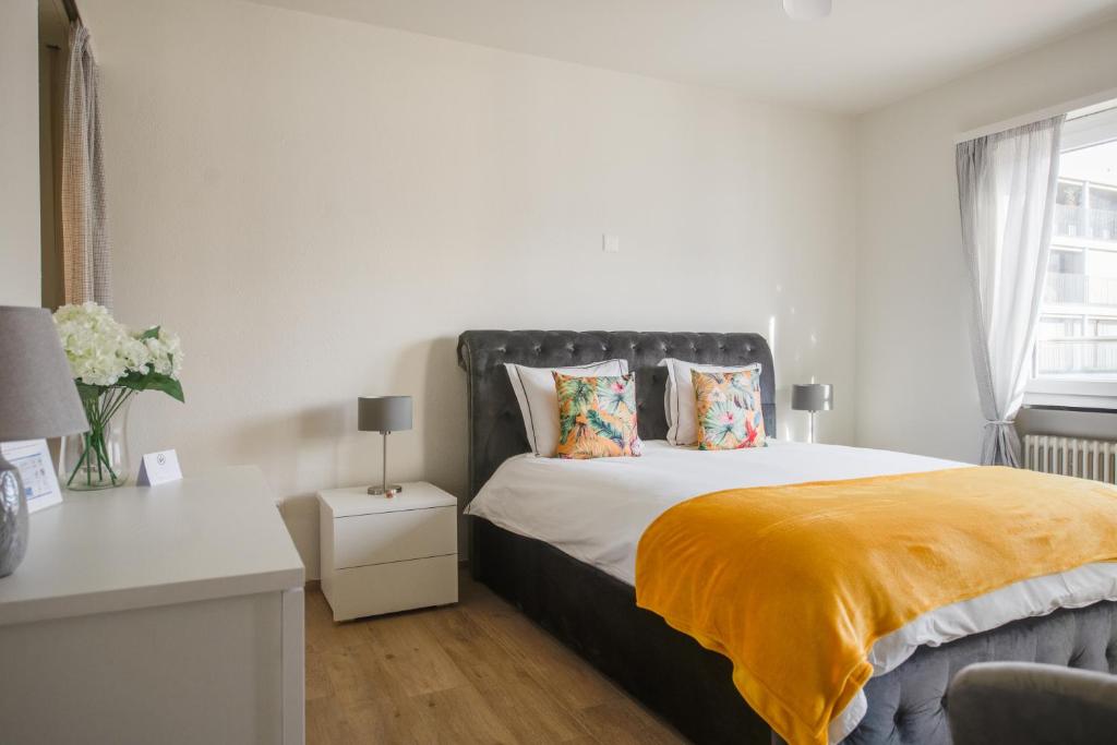 Voodi või voodid majutusasutuse RELAX Ortensia Apartment toas