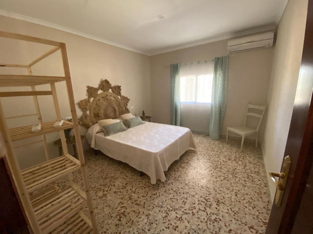 Postel nebo postele na pokoji v ubytování Casa Valdevientos Alojamiento Rural