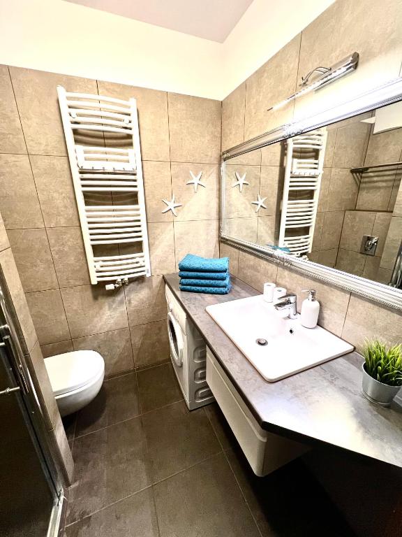 Kúpeľňa v ubytovaní Apartament Baltik Star