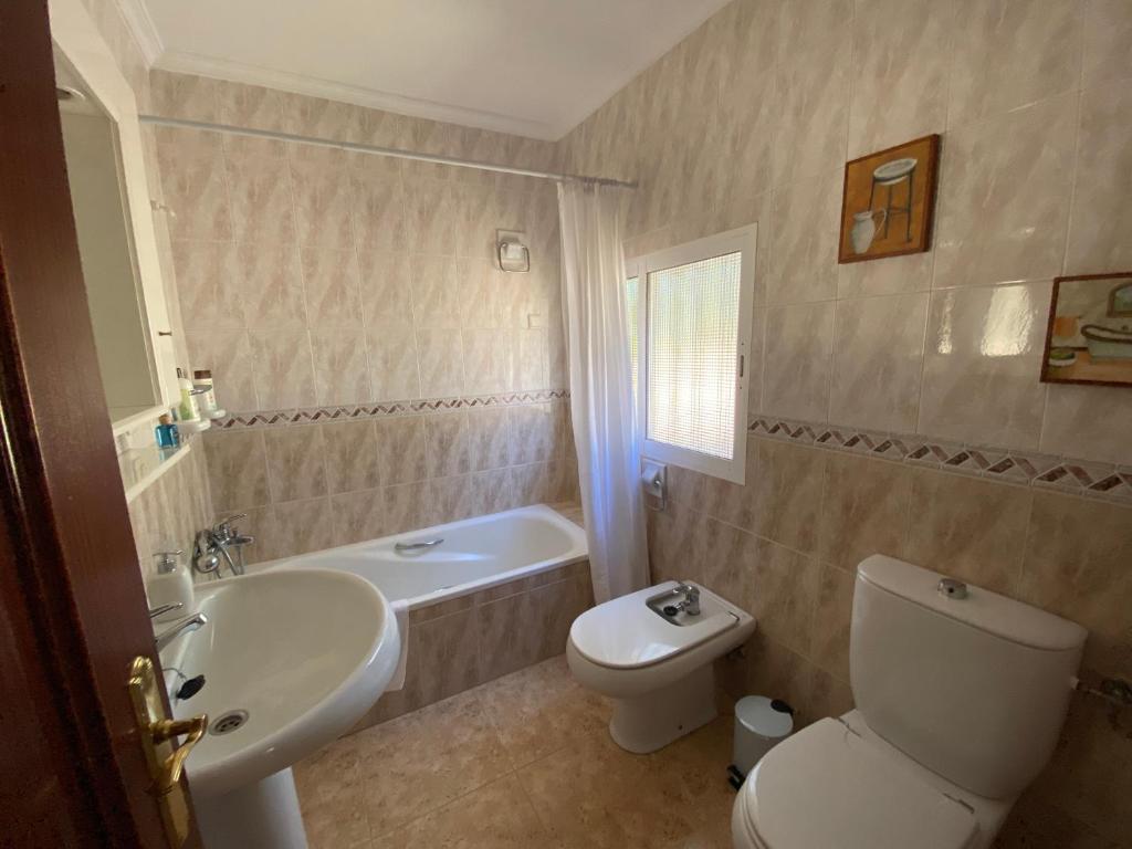 Koupelna v ubytování Casa Valdevientos Alojamiento Rural