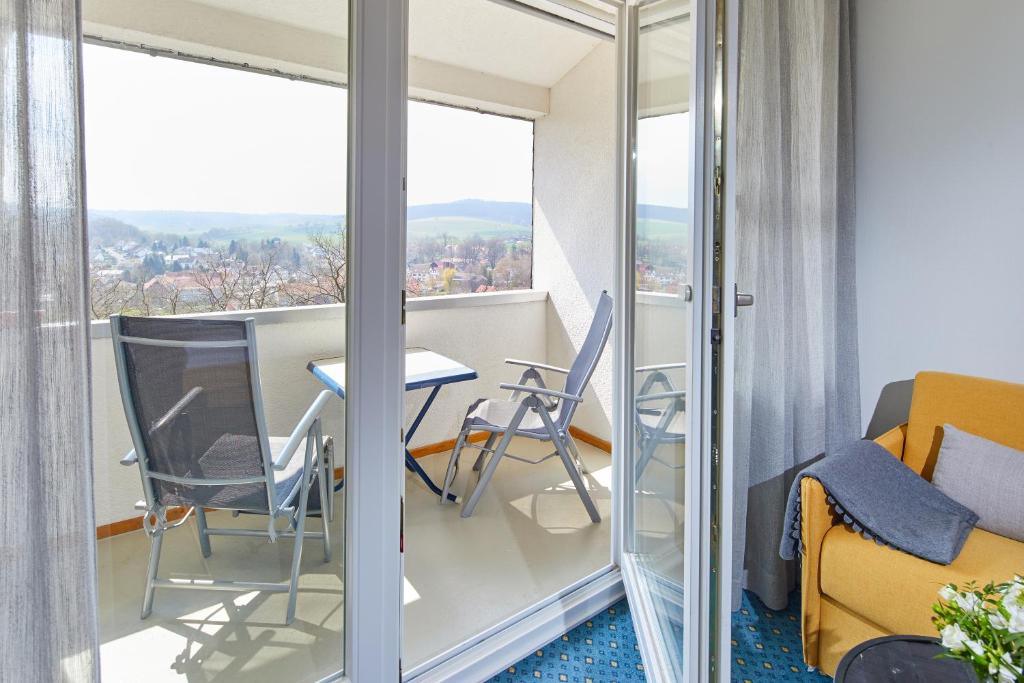 Posezení v ubytování Hotel Sonneck