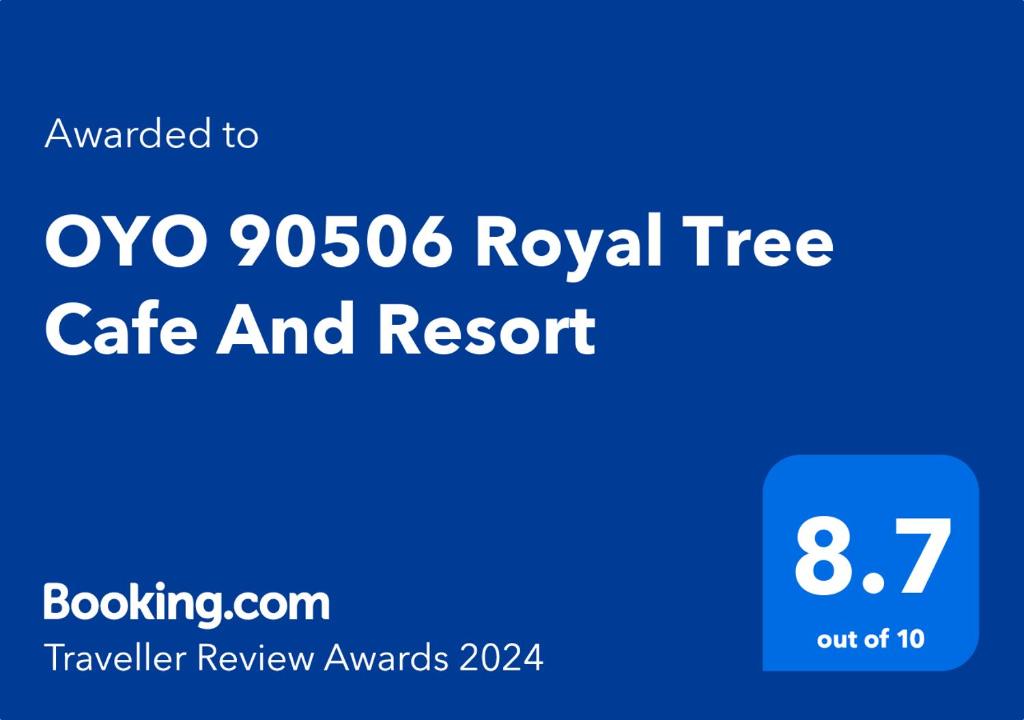 Sertifikat, nagrada, logo ili drugi dokument prikazan u objektu Royal Tree Cafe And Resort
