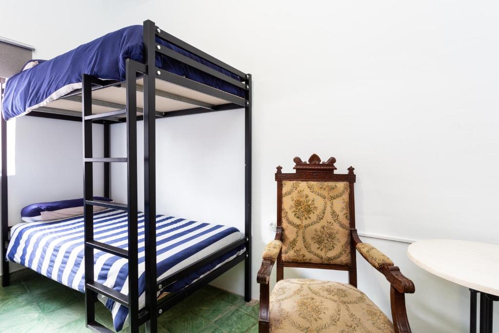 Postel nebo postele na pokoji v ubytování El Hostal del Cubo