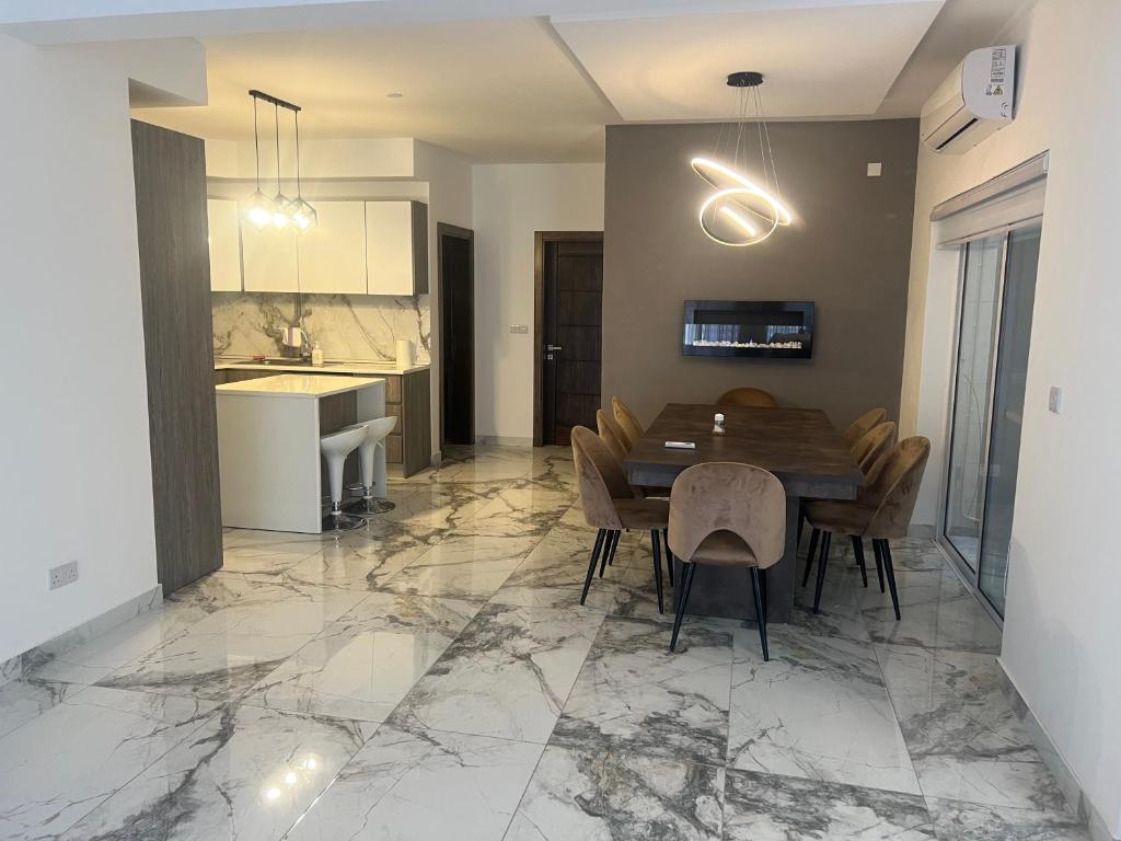 Kuchyň nebo kuchyňský kout v ubytování Maisonette 2
