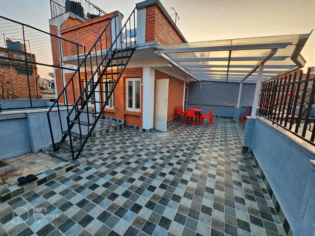 Balkón nebo terasa v ubytování Nyadha House Bed & Breakfast